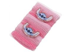 Disney Stitch Set barvnih elastik za lase za deklice v mini torbici 