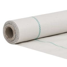 Vidaxl Membrana za plevel bela 1,5x10 m PP