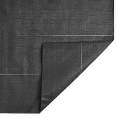 Vidaxl Membrana proti plevelu črna 1,5x50 m PP