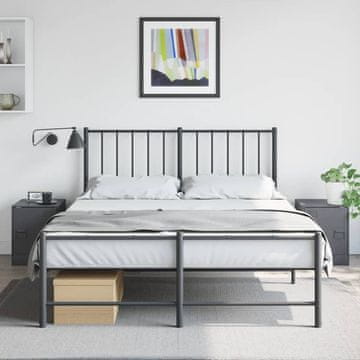 Vidaxl vidaXL Nočne omarice, komplet 2, antracit, 34,5 x 39 x 44 cm, jeklo
