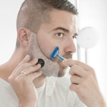 UNBRANDED Šablona Hipster Barber Beard za britje InnovaGoods