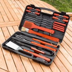 UNBRANDED Barbecue Case Barbecase InnovaGoods 18 Pieces 