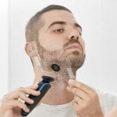 InnovaGoods Šablona Hipster Barber Beard za britje InnovaGoods 