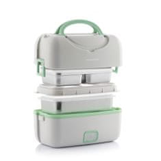 UNBRANDED 3-in-1 Electric Steamer Lunch Box with Recipes Beneam InnovaGoods 