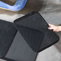 UNBRANDED Cat Litter Tray Mat Clikatt InnovaGoods 