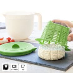 UNBRANDED Mould for Making Fresh Cheese with Manual and Recipes Freashy InnovaGoods 