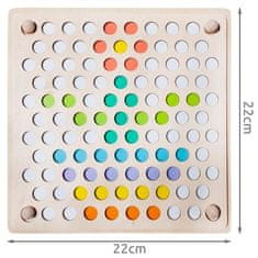 Kruzzel Sestavljanka lesene perle 22403 