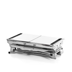 UNBRANDED Stainless Steel Foldable Charcoal BBQ ExelQ InnovaGoods 