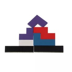 UNBRANDED Lesena sestavljanka/tetris Kruzzel 22667 