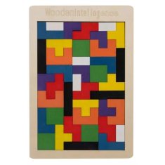 UNBRANDED Lesena sestavljanka/tetris Kruzzel 22667 