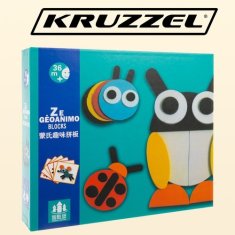 UNBRANDED Lesena sestavljanka - Kruzzel 22426 puzzle 
