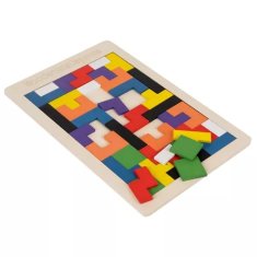 UNBRANDED Lesena sestavljanka/tetris Kruzzel 22667 
