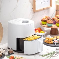 UNBRANDED Cvrtnik brez olja InnovaGoods Fryinn Lite 2000 Bela 1200 W 2 L 