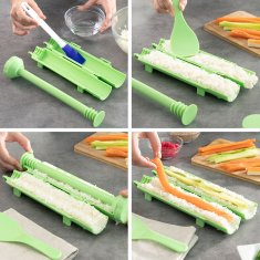 InnovaGoods Sushi Set with Recipes Suzooka InnovaGoods 3 Pieces 