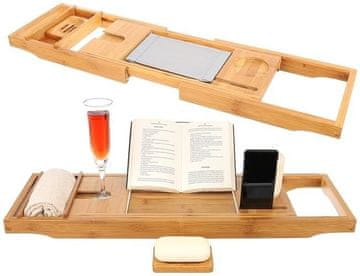 UNBRANDED Kopalna polica - nadvložek za kopalno kad