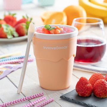 UNBRANDED Cup for Making Ice Creams and Slushies with Recipes Frulsh InnovaGoods