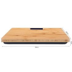 UNBRANDED LCD kopalniška tehtnica - lesena Ruhhy 22522 