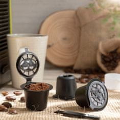 InnovaGoods Set of 3 Reusable Coffee Capsules Recoff InnovaGoods 