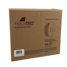 Malatec PLA 3D filament 1kg 1,75mm - črn Malatec 22040 