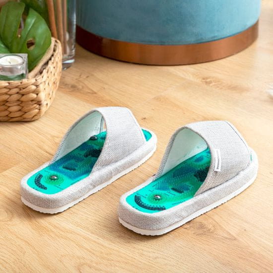 InnovaGoods Magnetni akupresurni copati Massers InnovaGoods - L/XL