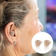 InnovaGoods Ušesni ojačevalnik sluha z dodatki Hearzy InnovaGoods 2 enoti 