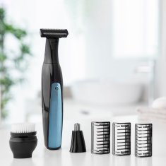 UNBRANDED Ergonomski večnamenski brivnik 4 v 1 za ponovno polnjenje za InnovaGoods 