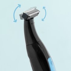 UNBRANDED Ergonomski večnamenski brivnik 4 v 1 za ponovno polnjenje za InnovaGoods 