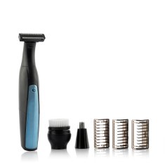 UNBRANDED Ergonomski večnamenski brivnik 4 v 1 za ponovno polnjenje za InnovaGoods 