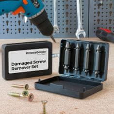 UNBRANDED Damaged Screw Remover Set InnovaGoods 4 Units 