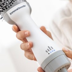 InnovaGoods Ionski sušilnik in krtača za volumen Volumio InnovaGoods White Grey 1000 W 