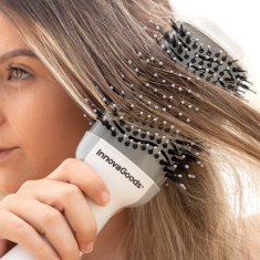 InnovaGoods Ionski sušilnik in krtača za volumen Volumio InnovaGoods White Grey 1000 W 