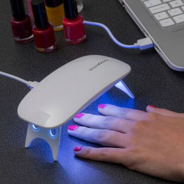 UNBRANDED LED UV lučka za nohte Mini InnovaGoods