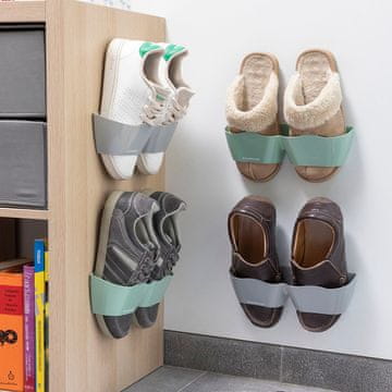 UNBRANDED Adhesive Shoe Holders Shohold InnovaGoods Pack of 4 units