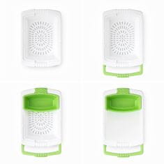 UNBRANDED Extendable 3-in-1 Cutting Board with Tray, Container and Drainer PractiCut InnovaGoods 