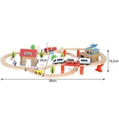 Kruzzel Lesena železnica - tir 22418 