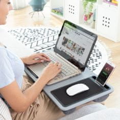 InnovaGoods Prenosna miza za prenosni računalnik z XL blazino Deskion InnovaGoods 