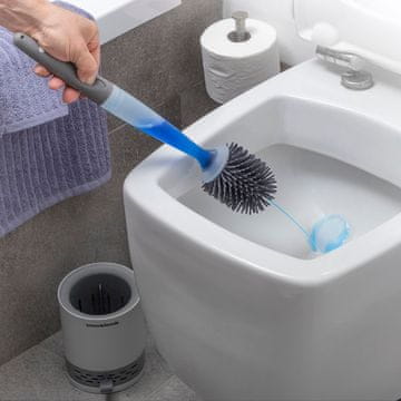 UNBRANDED Toilet Brush with Detergent Dispenser Bruilet InnovaGoods