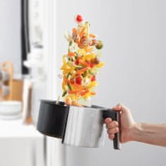 UNBRANDED Cvrtnik brez olja InnovaGoods Fryinn 3500 Black Nerjaveče jeklo 1400 W 3,5 L 