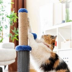 UNBRANDED Cat Scratching and Massage Post with Ball Miausage InnovaGoods 