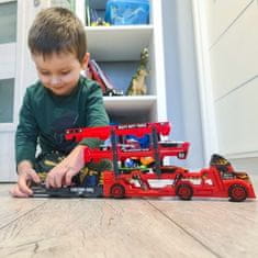 Kruzzel Komplet tovornjaka TIR s 6 avtomobili 22515 