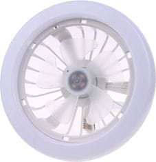 HOME & MARKER® Večnamenski stropni ventilator z LED lučjo, Daljinsko upravljanje (Bela, 26 x 12 cm) | FANGLO