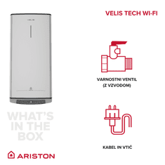 Ariston VLS TECH WIFI 80 EU električni grelnik vode (3100912)