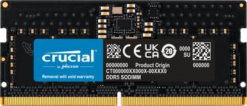 Crucial pomnilnik (RAM), 8 GB, DDR5, 5600 MHz, CL46, SODIMM (CT8G56C46S5) - odprta embalaža