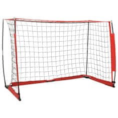 Vidaxl Nogometni gol 184x91x124,5 cm jeklo