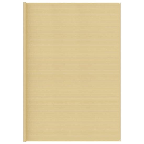 shumee Preproga za šotor bež 400x800 cm HDPE