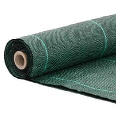 Vidaxl Membrana proti plevelu zelena 1x25 m PP