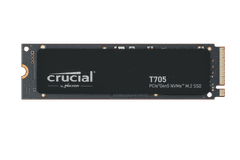 Crucial T705 SSD disk, 2TB, PCIe Gen5, M.2 NVMe (CT2000T705SSD3)