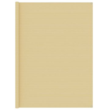 Vidaxl Preproga za šotor bež 250x250 cm HDPE
