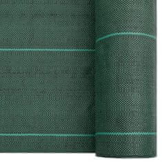 Vidaxl Membrana proti plevelu zelena 1x200 m PP