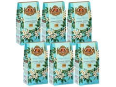 Basilur BASILUR VINTAGE BLOSSOMS - Jasmine Dream Črni listni čaj s cvetovi jasmina in cvetovi nageljna 75 g x6